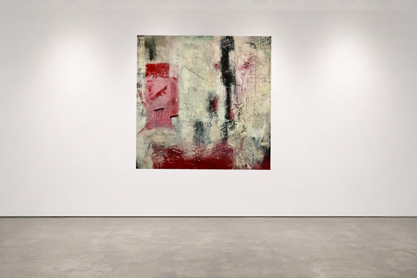 La Vie En Rose - Mixed Media Acrylic Painting