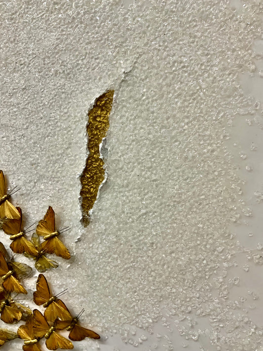 Golden Passage of Becoming I — Original Painting | One of a Kind