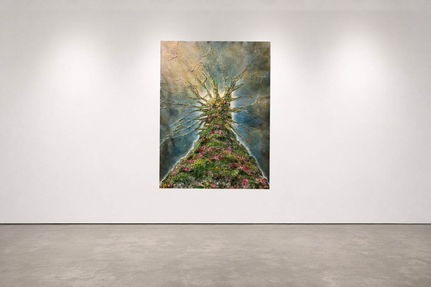 Rooted in Light - Original Mixed Media Painting