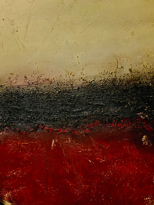 Fragments VI — Original Acrylic Mixed Media Painting