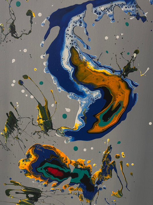 Chromatic Surge - Original Painting