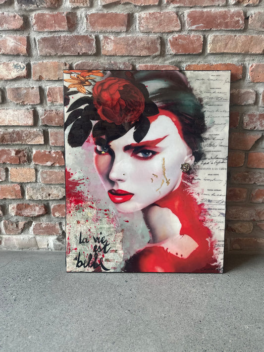 Love Bites - Original Mixed Media Pop Art