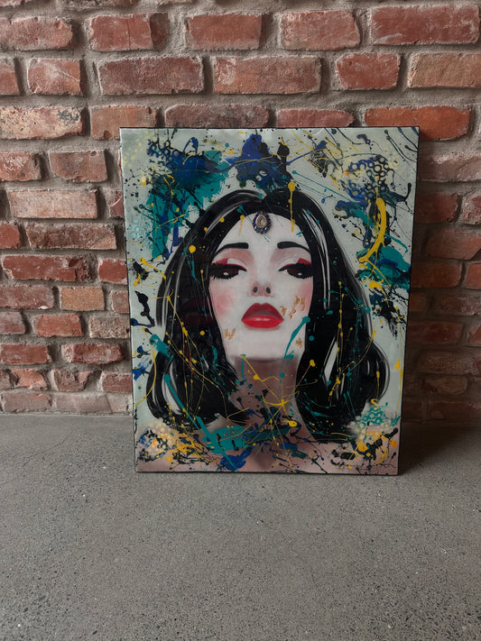 Holy Spice - Original Mixed Media Original Painting