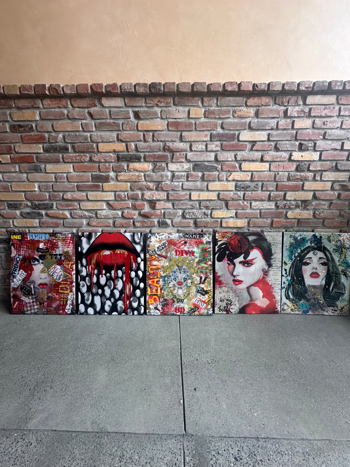 Love Bites - Original Mixed Media Pop Art