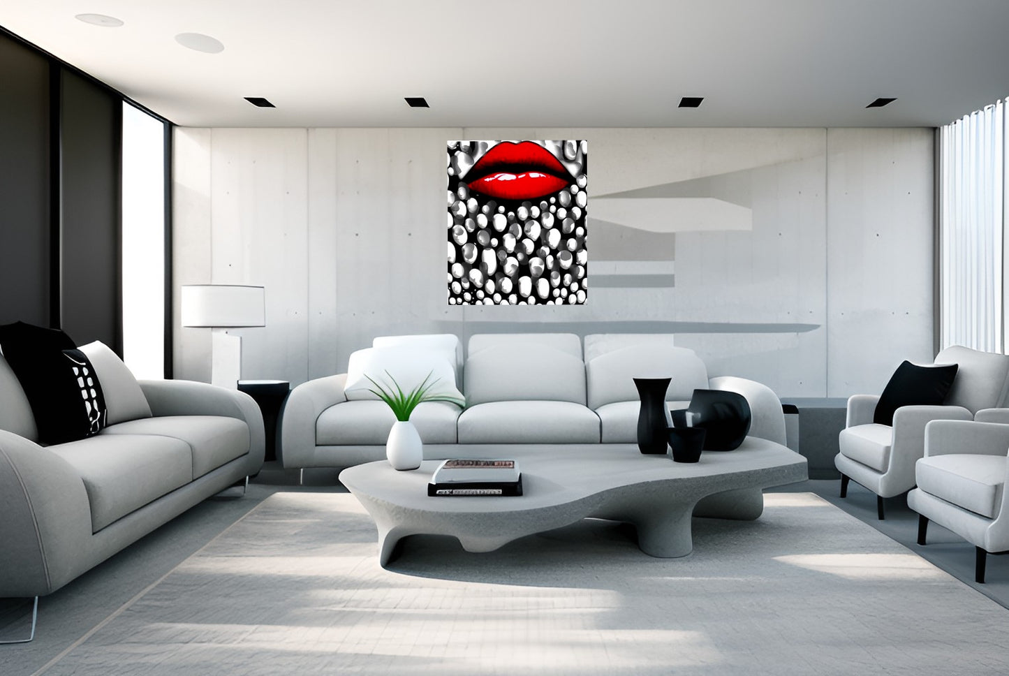 The Seductive Bubbles - Pop Art Print