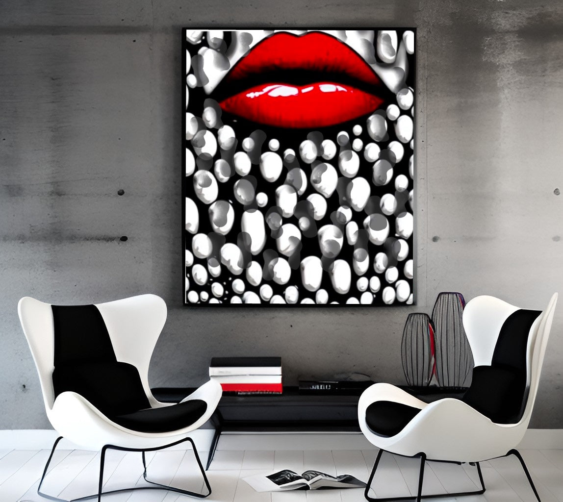 The Seductive Bubbles - Pop Art Print