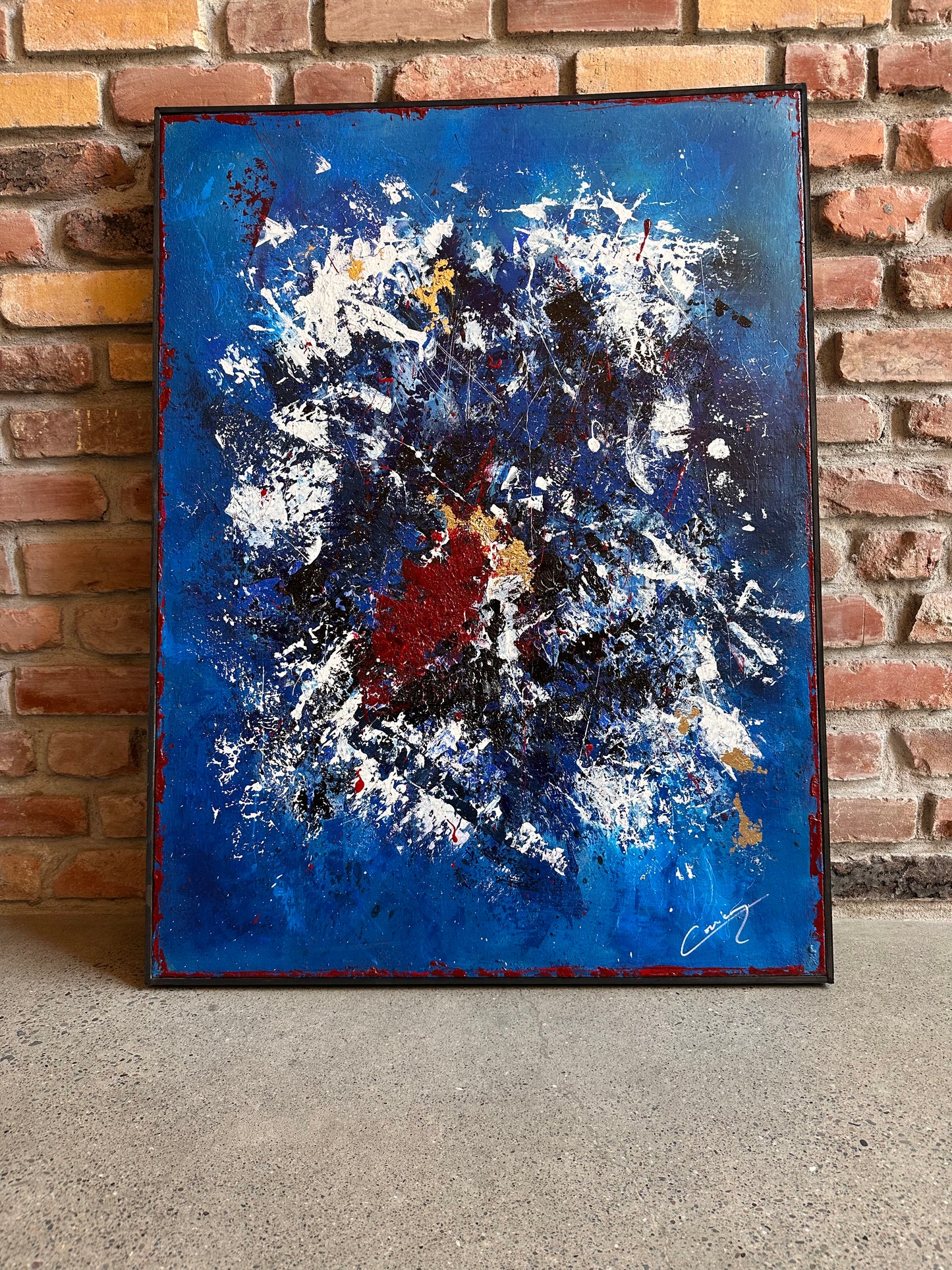 In the Wake of Red - Original Painting