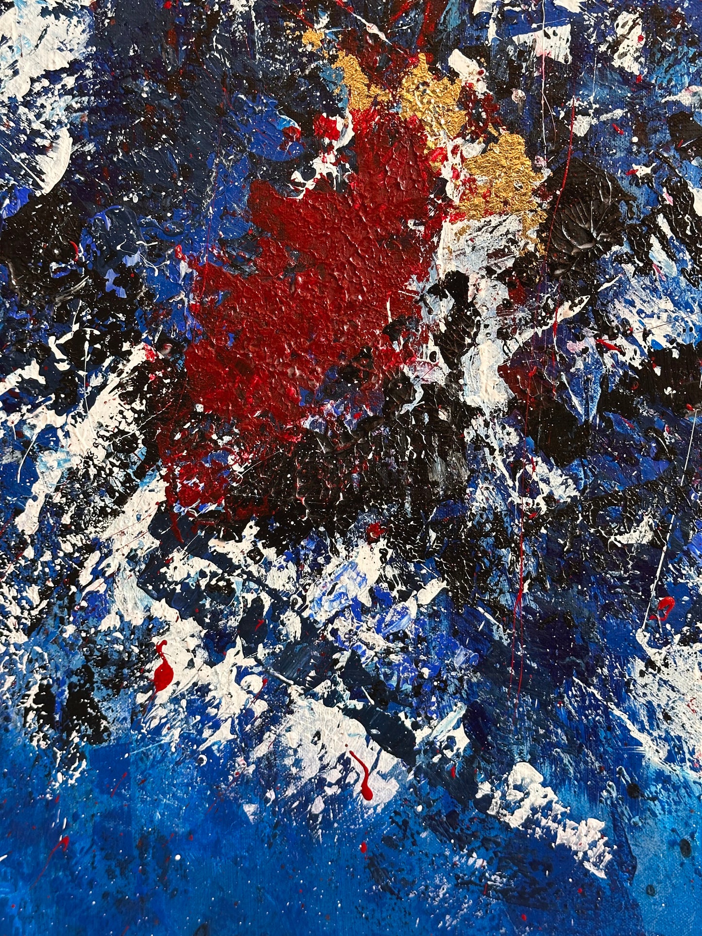 In the Wake of Red - Original Painting