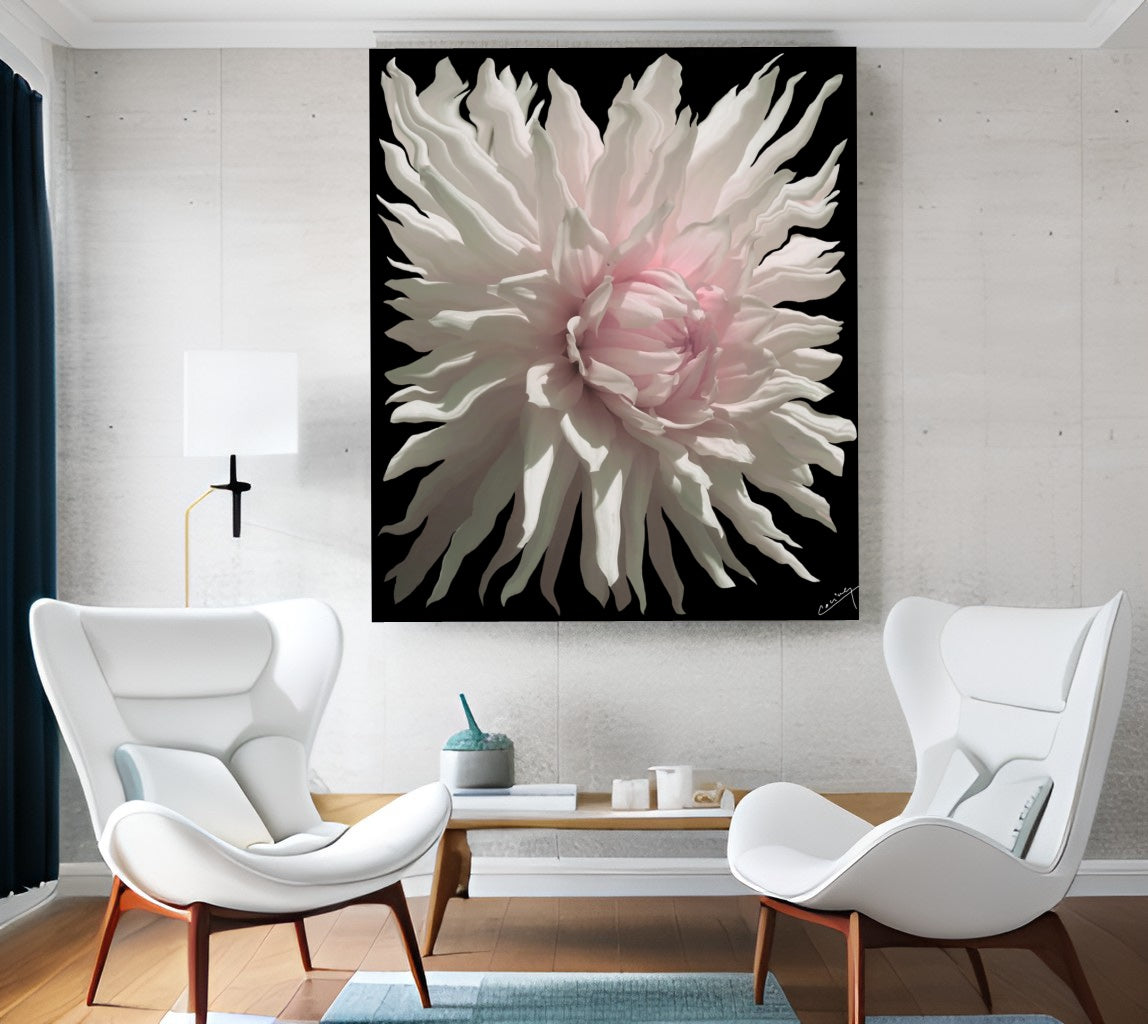 Twilight Rhapsody – Floral Art Print