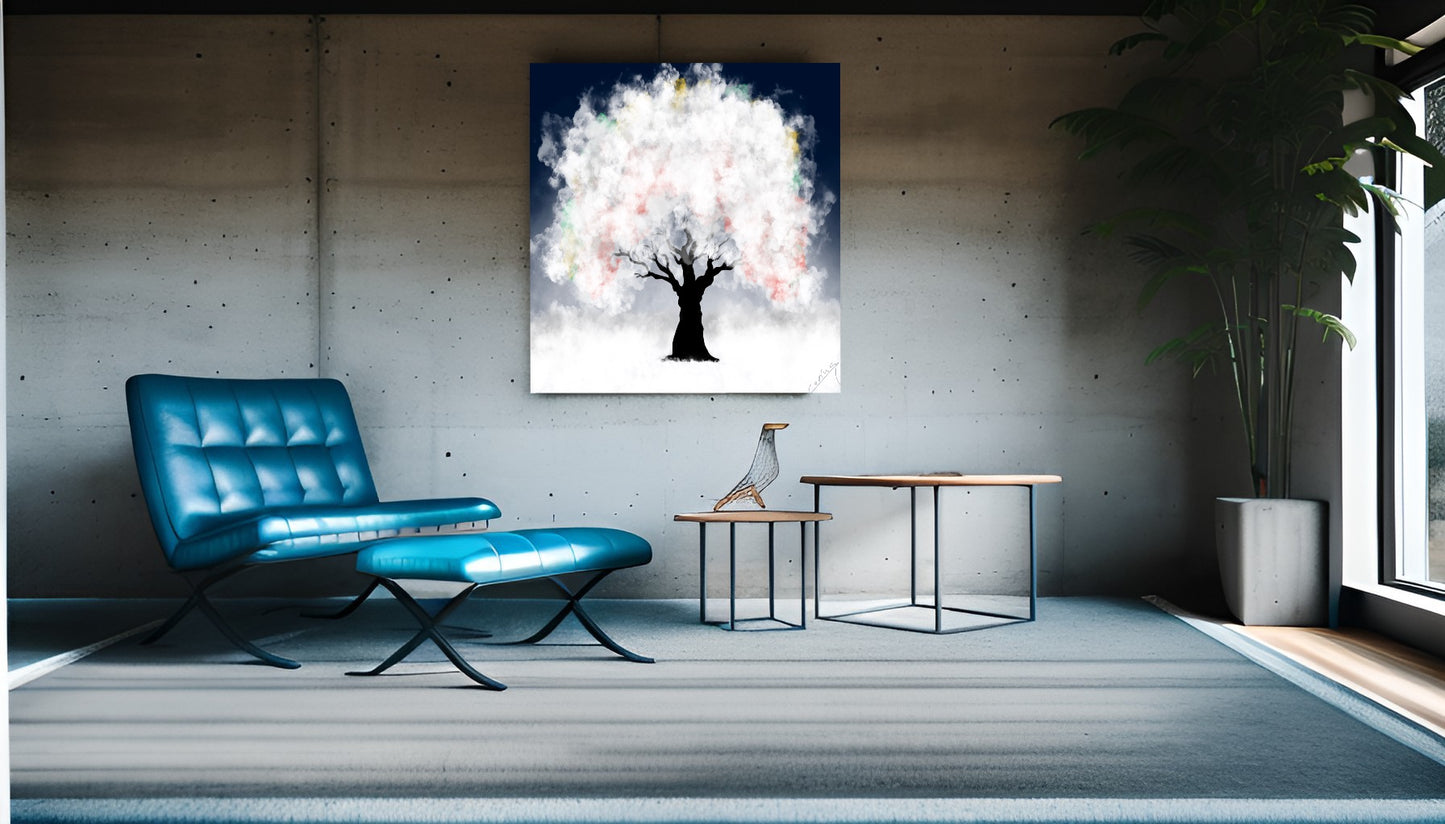 Heavenly Serenity – Magical Tree Art Print