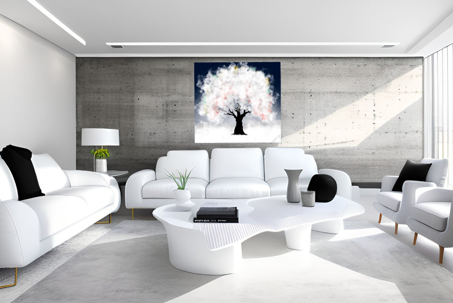 Heavenly Serenity – Magical Tree Art Print