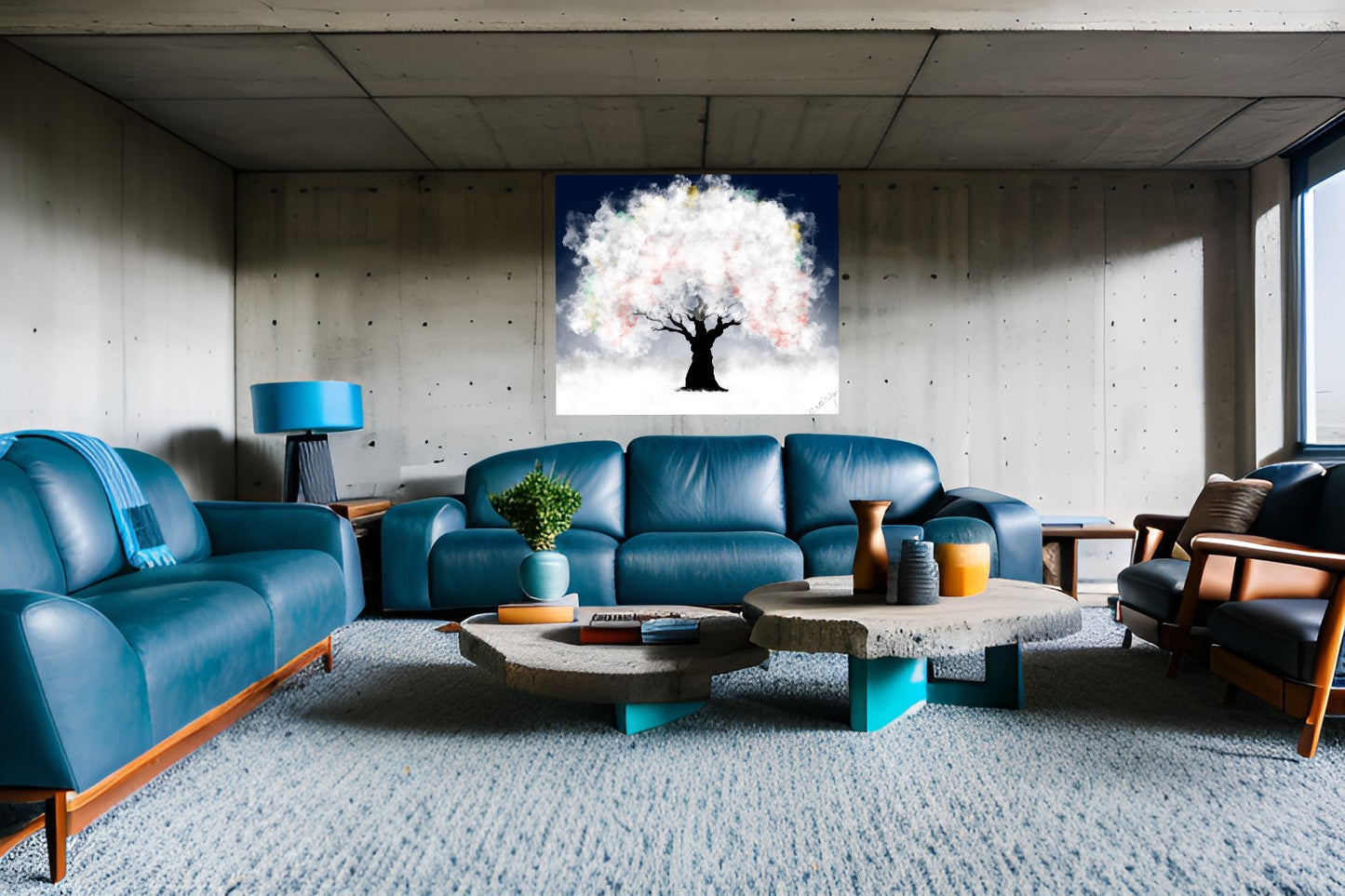 Heavenly Serenity – Magical Tree Art Print
