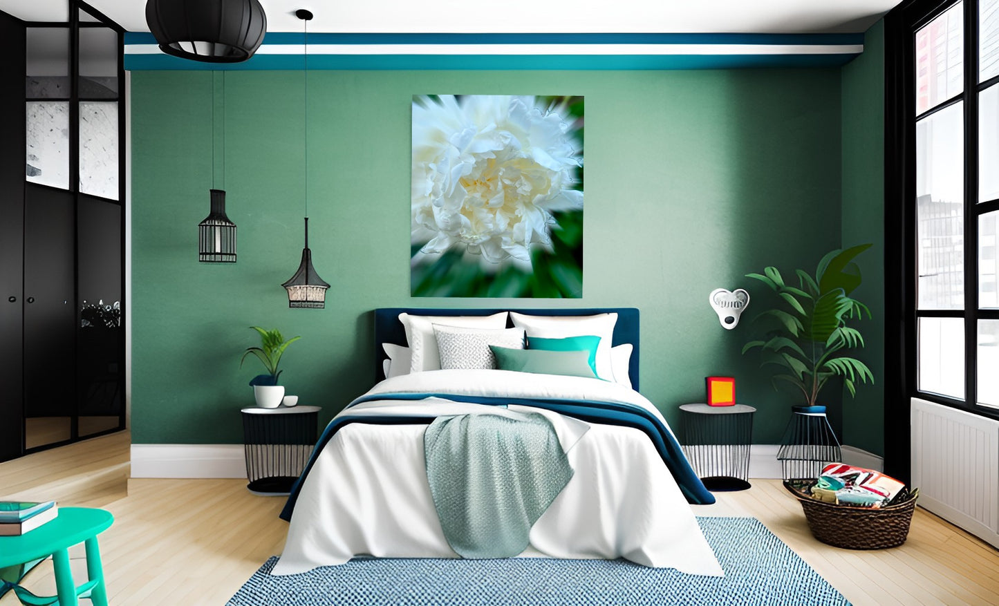 Bursting with Love and Beauty – Floral Art Print