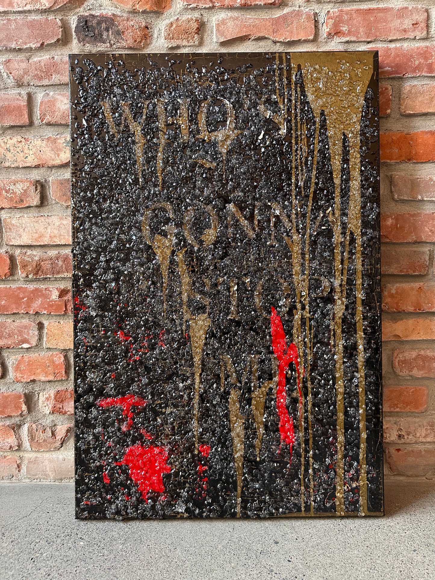 Who's Gonna Stop Me - Original Painting