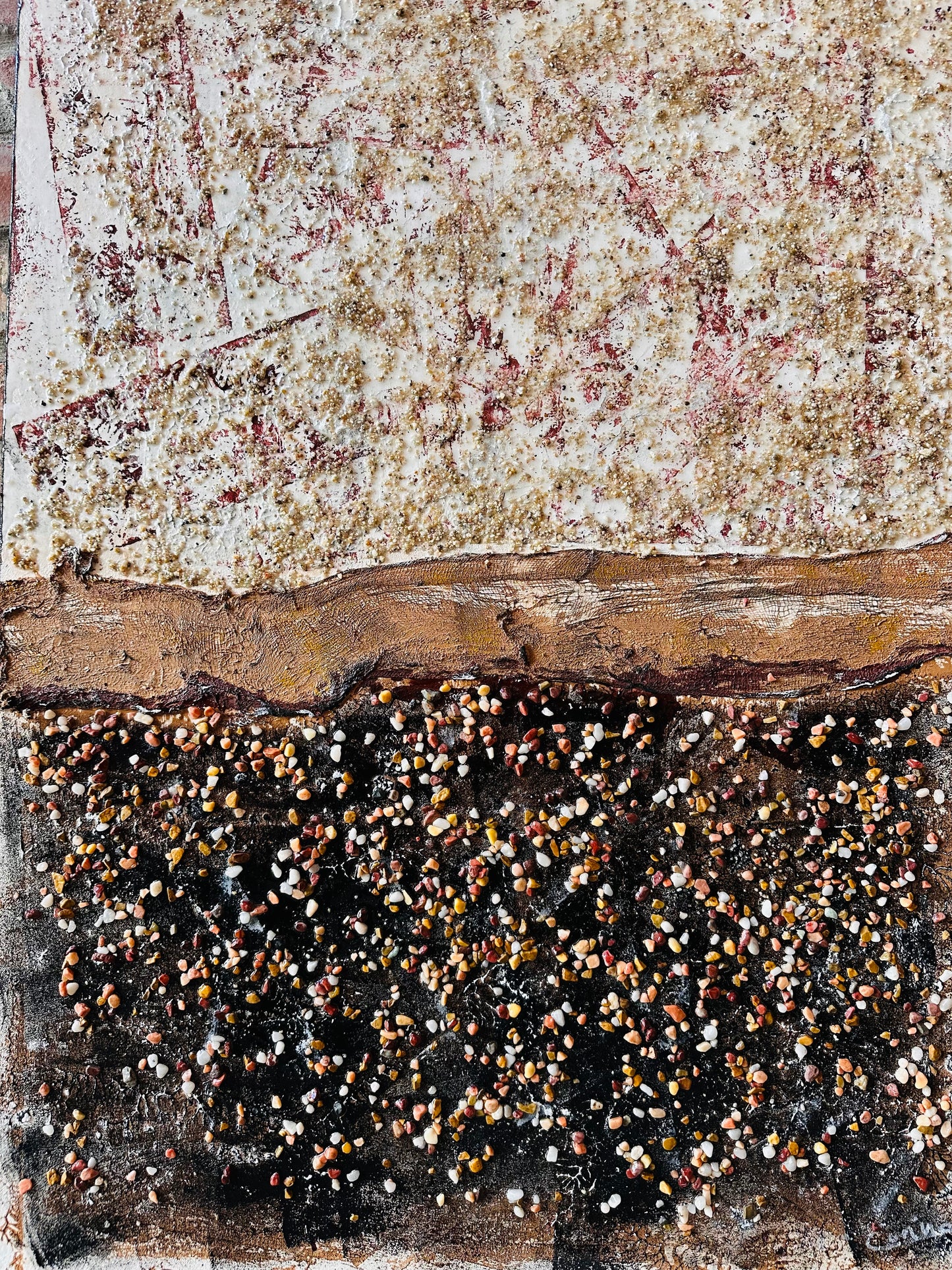 Earthbound Textures - Original Painting