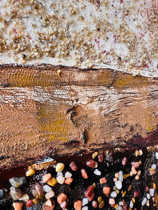 Earthbound Textures - Original Painting