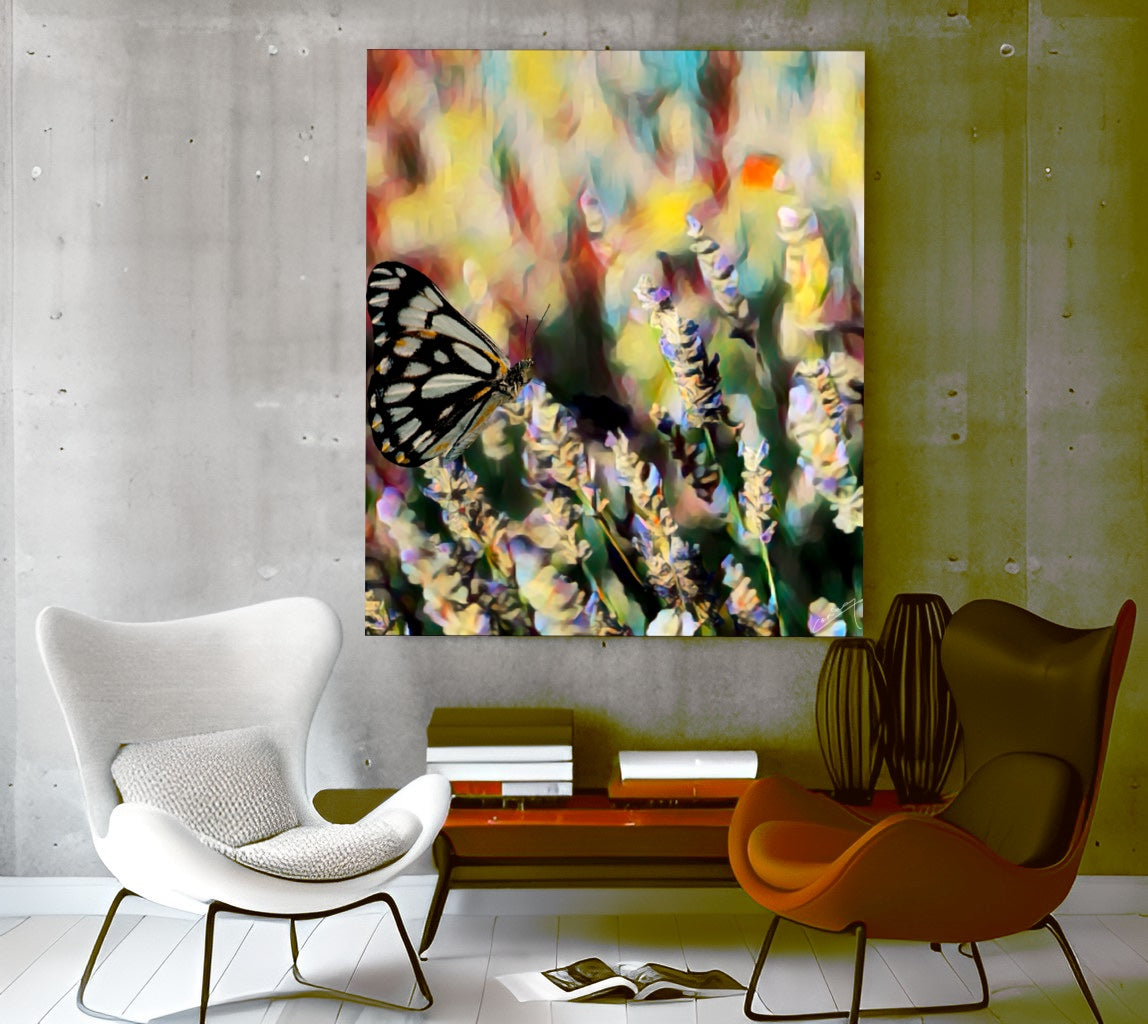 Fluttering Fantasia - Nature Art Print