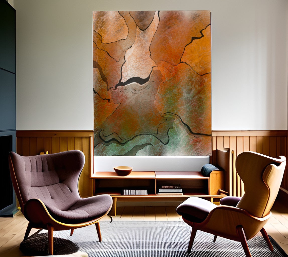 Joyous Melange – Abstract Nature Art Print