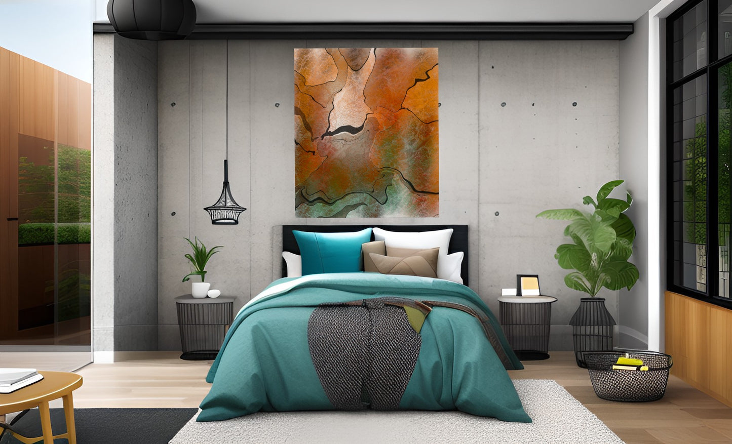 Joyous Melange – Abstract Nature Art Print