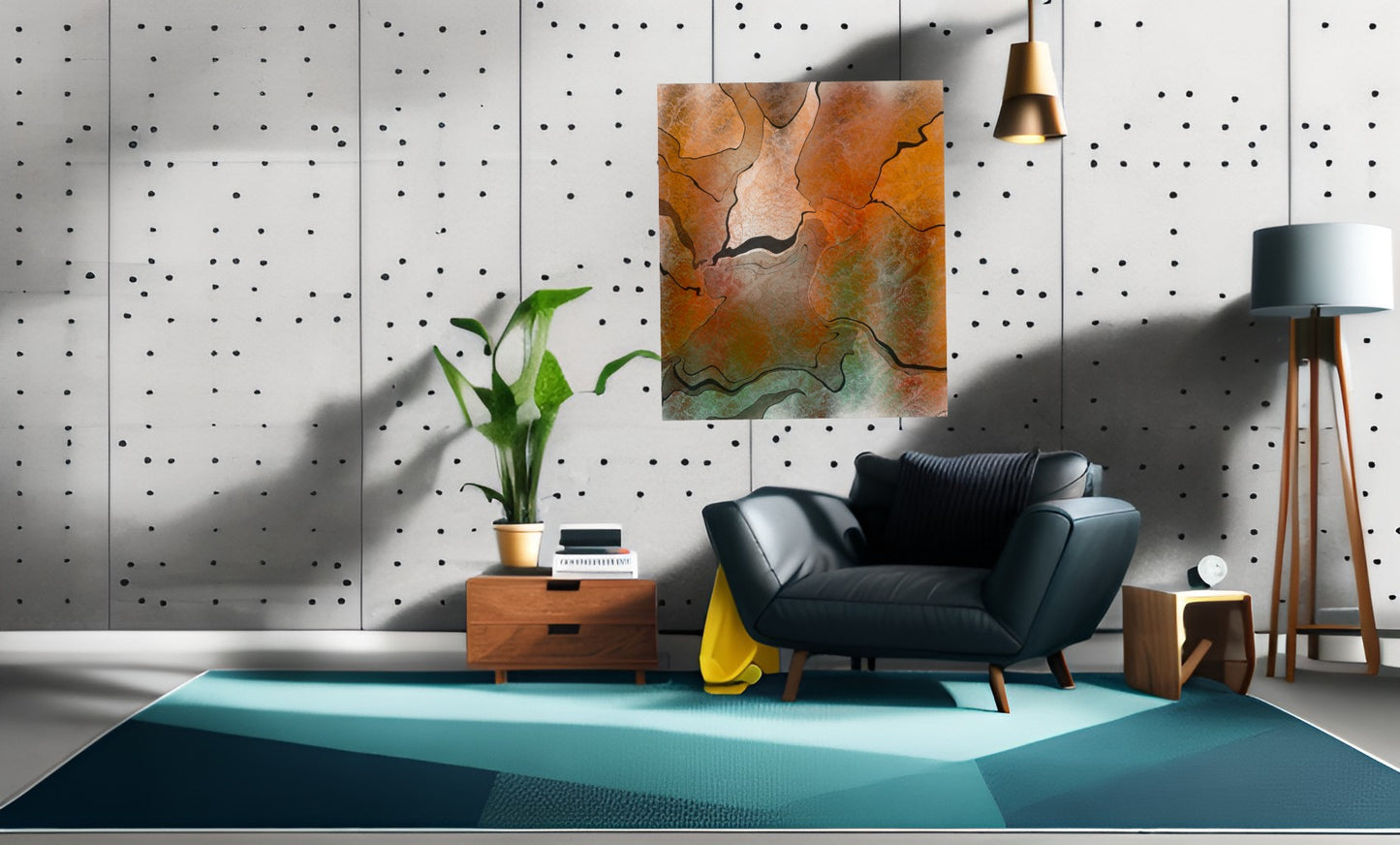 Joyous Melange – Abstract Nature Art Print