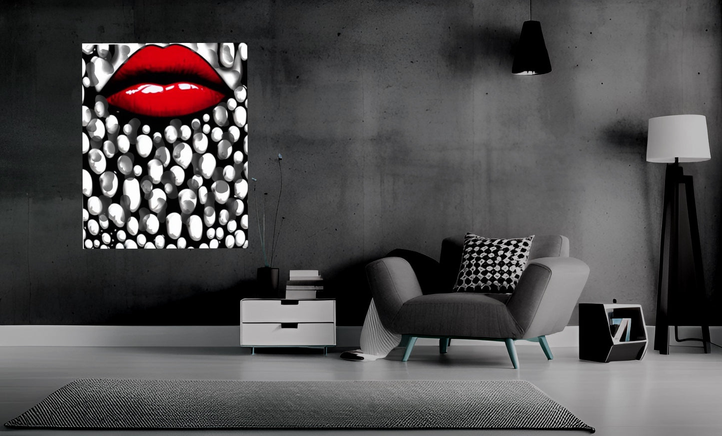 The Seductive Bubbles - Pop Art Print