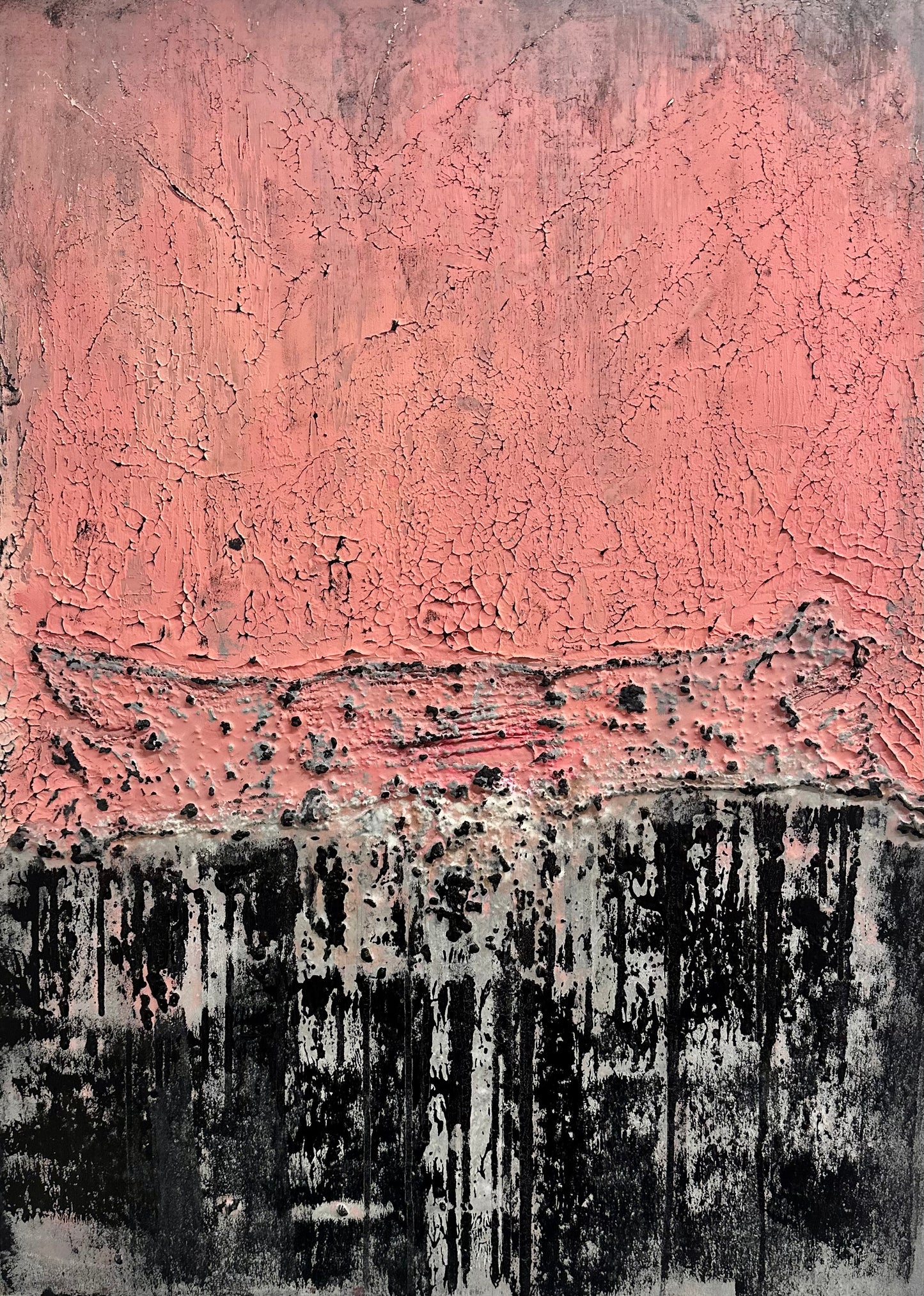 Cradle of Coral Dusk- Original Painting