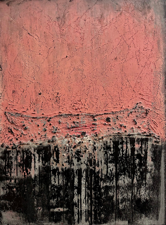 Cradle of Coral Dusk- Original Painting