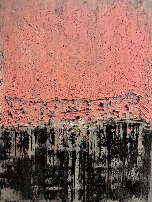 Cradle of Coral Dusk- Original Painting