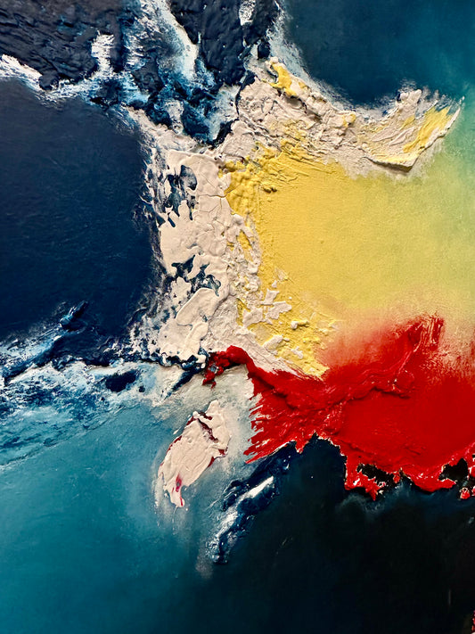 Chromatic Threshold - Original Abstract Painting