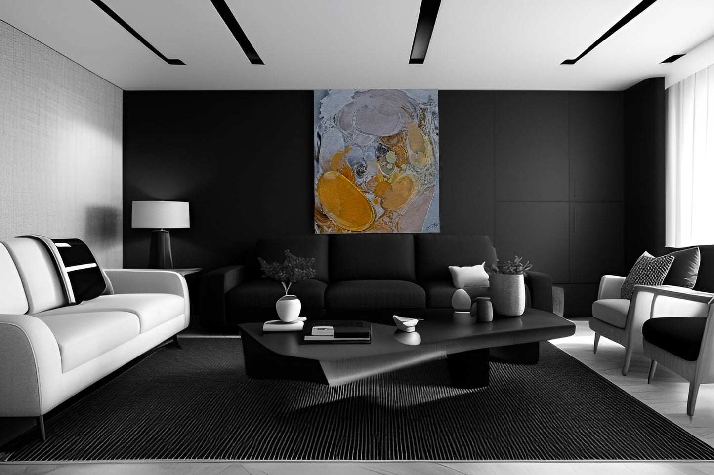 Dancing Elegance – Abstract Art Print