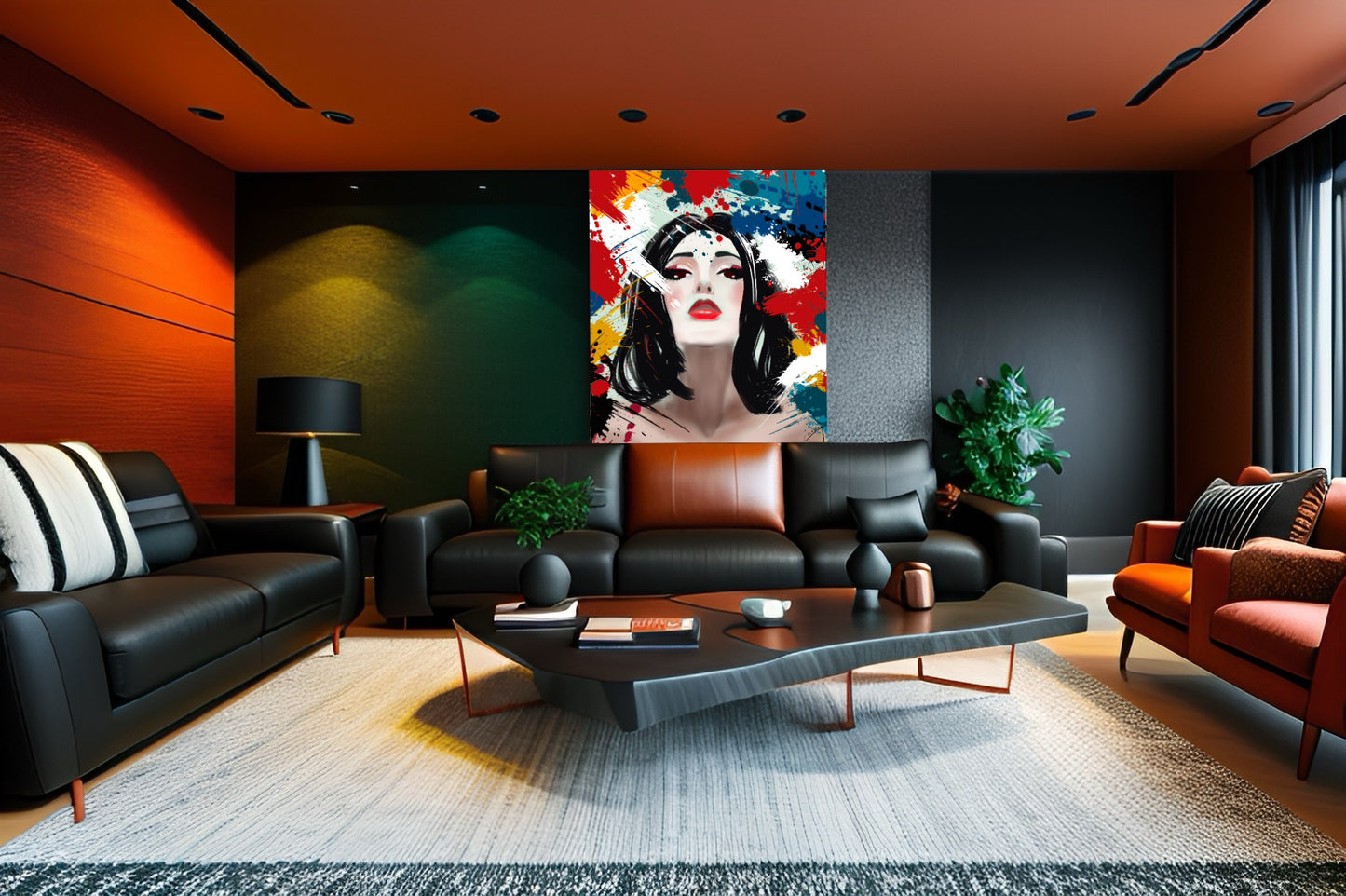 Crazy in Love - Abstract Art Print