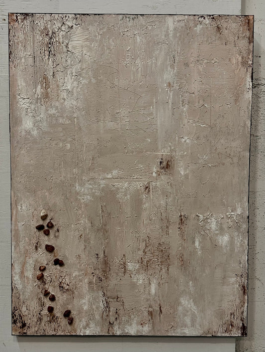 Vestige II - Textured Abstract Painting