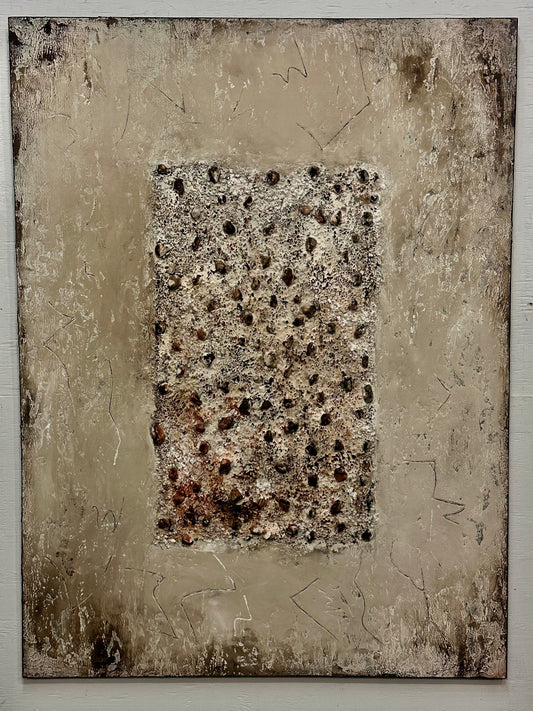 Vestige I — Textured Abstract Painting
