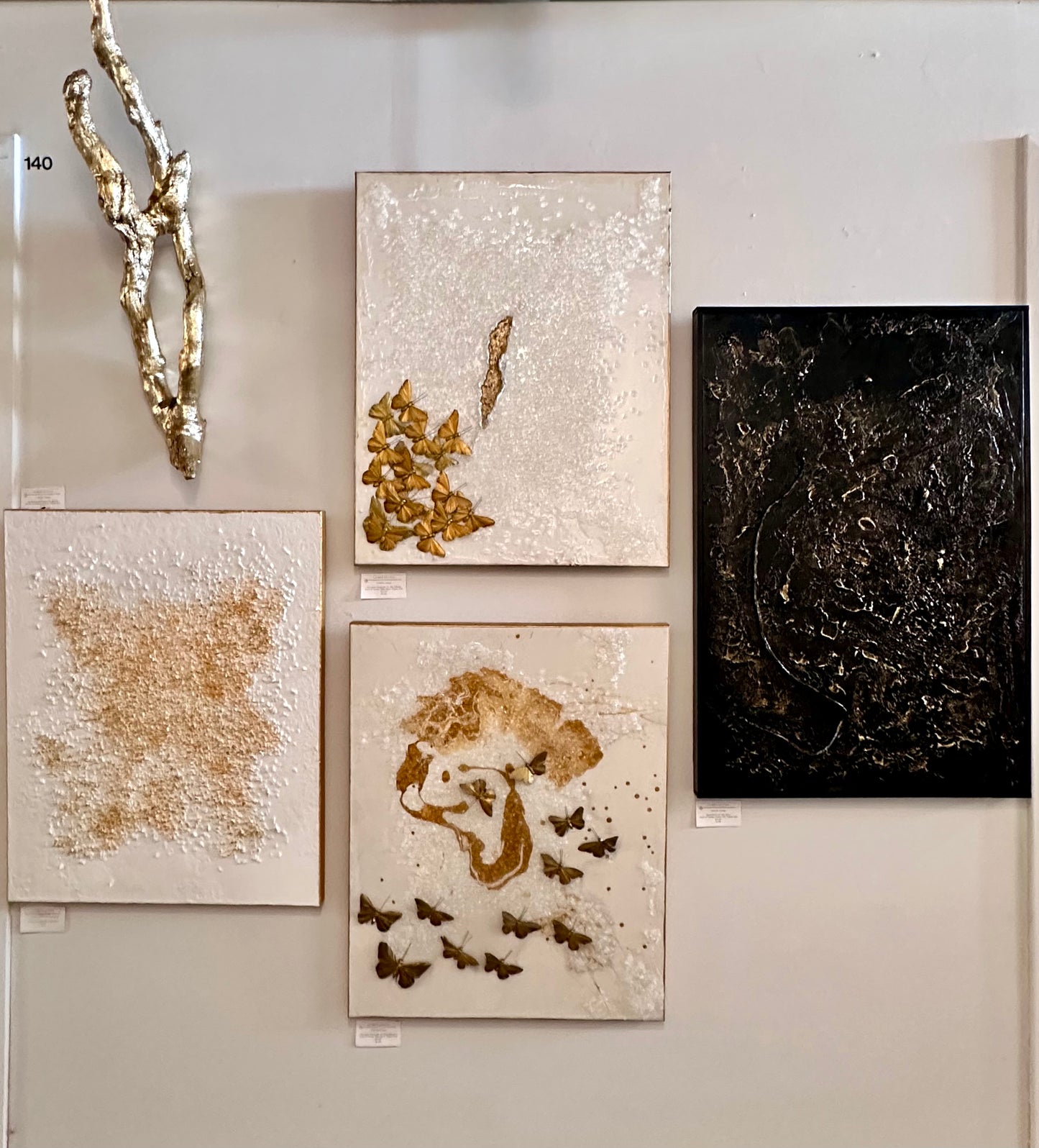 Golden Passage of Becoming I — Original Painting | One of a Kind