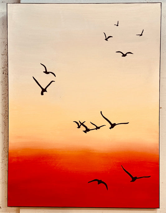 Solar Breath - Original Abstract Painting