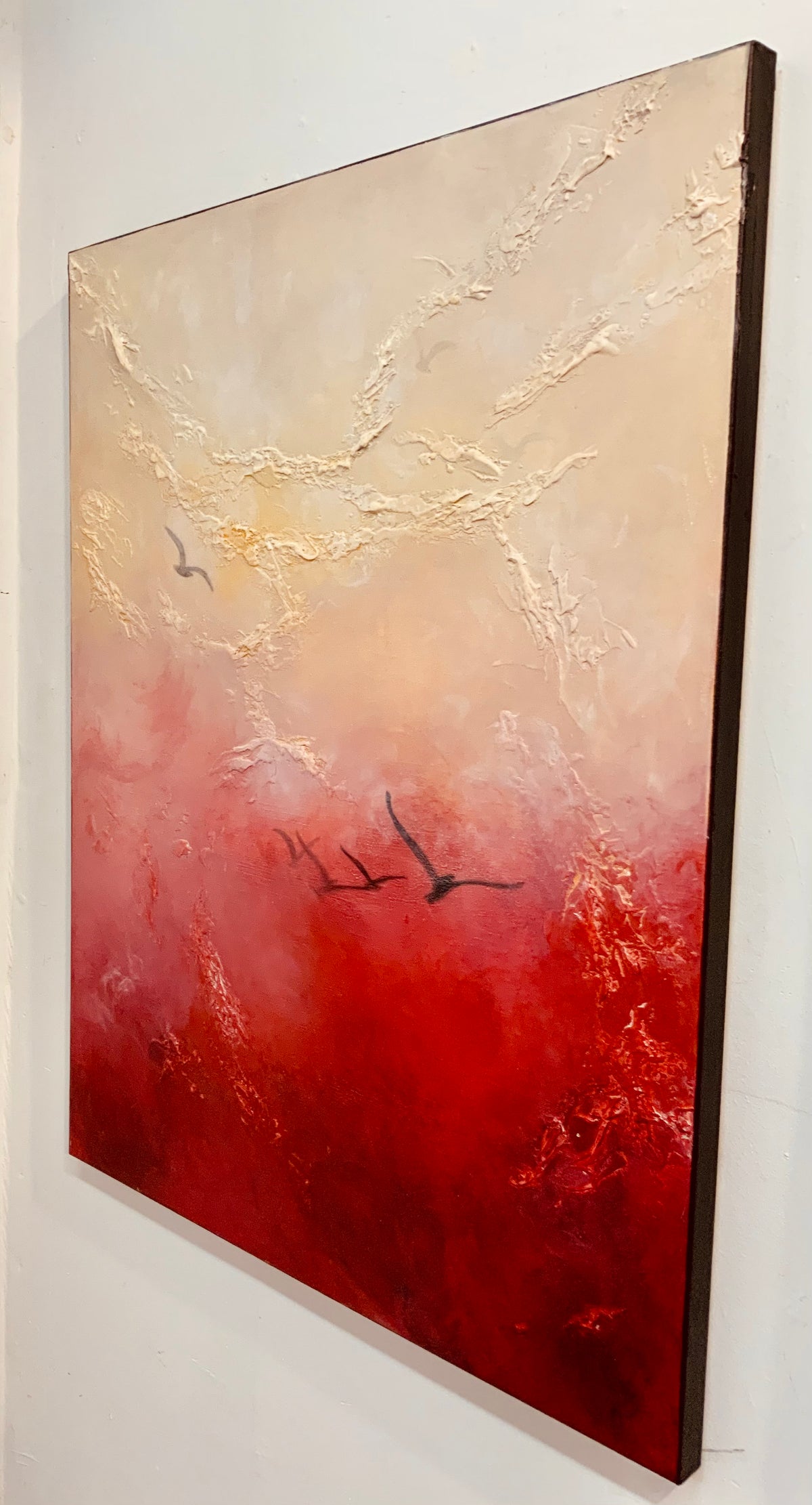 Solar Breath - Original Mixed-Media Painting
