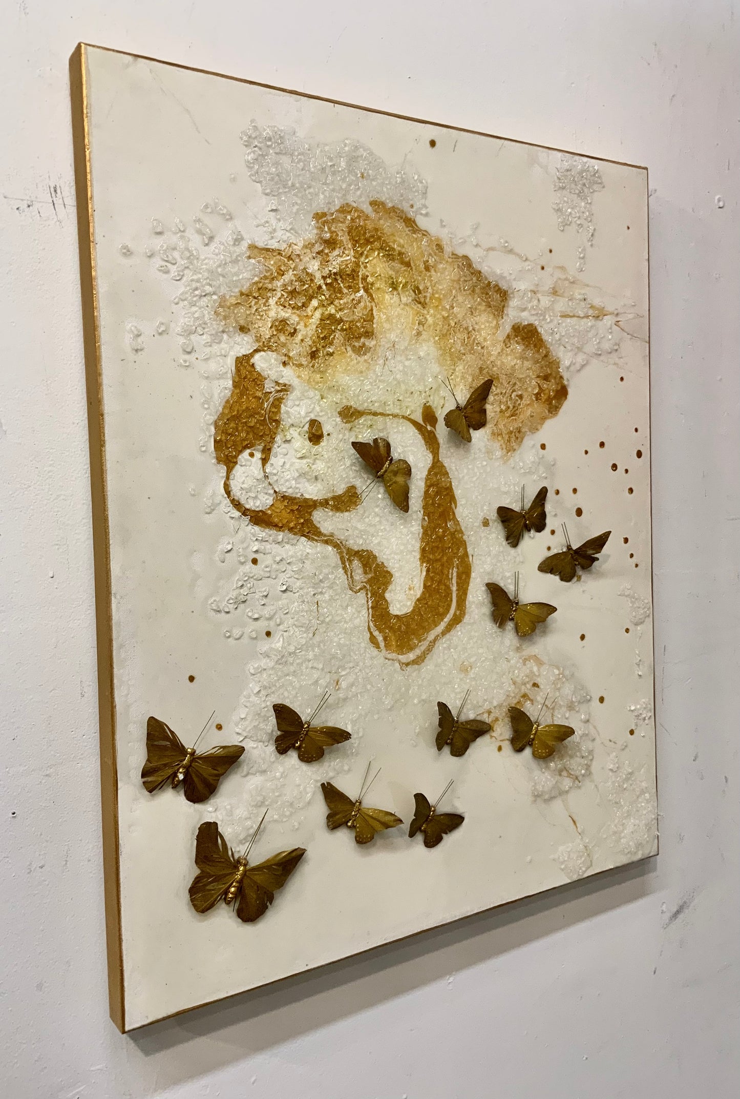 Golden Passage of Becoming II — Original Painting | One of a Kind