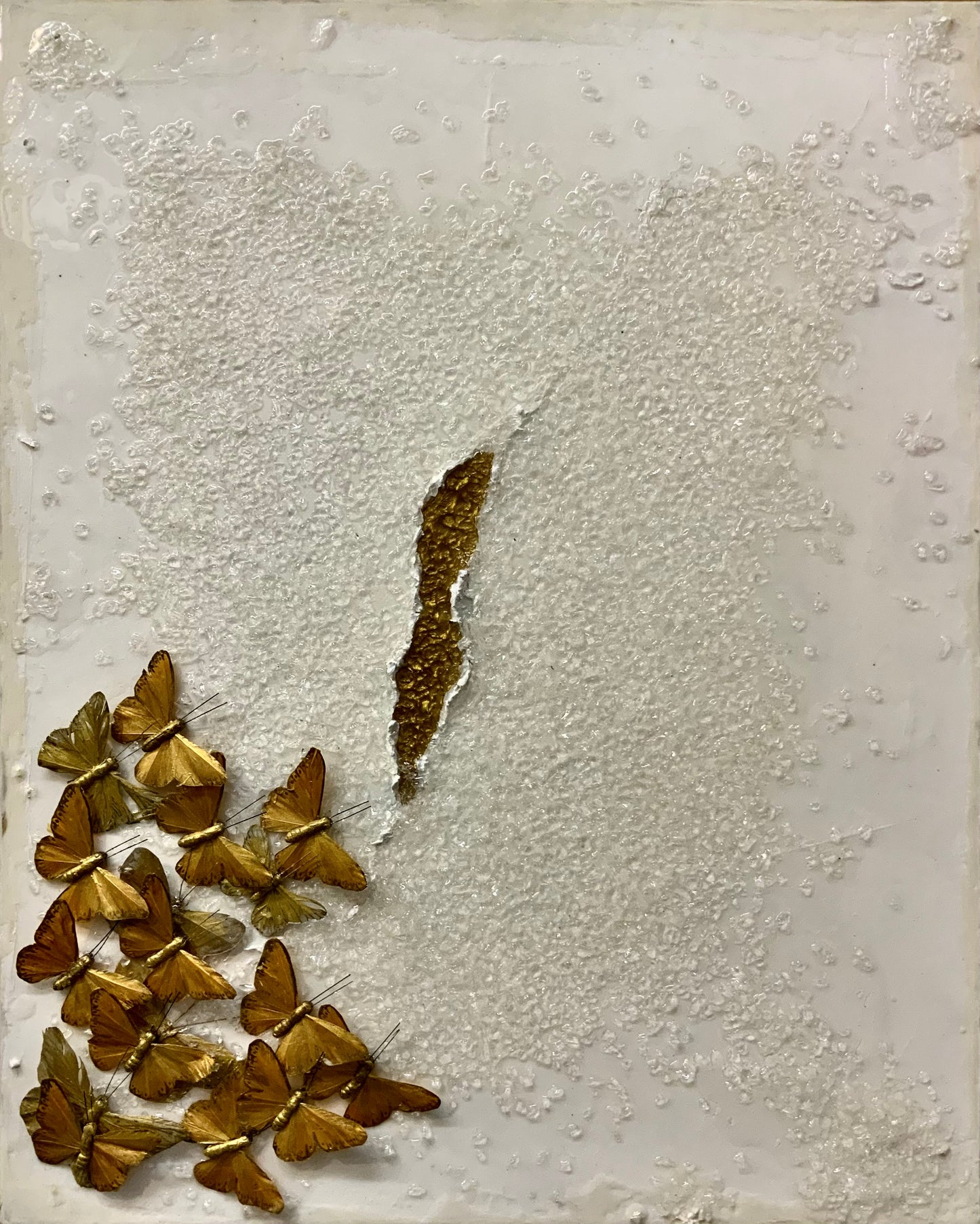 Golden Passage of Becoming I — Original Painting | One of a Kind