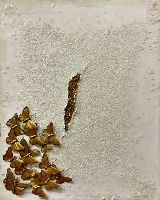 Golden Passage of Becoming I — Original Painting | One of a Kind