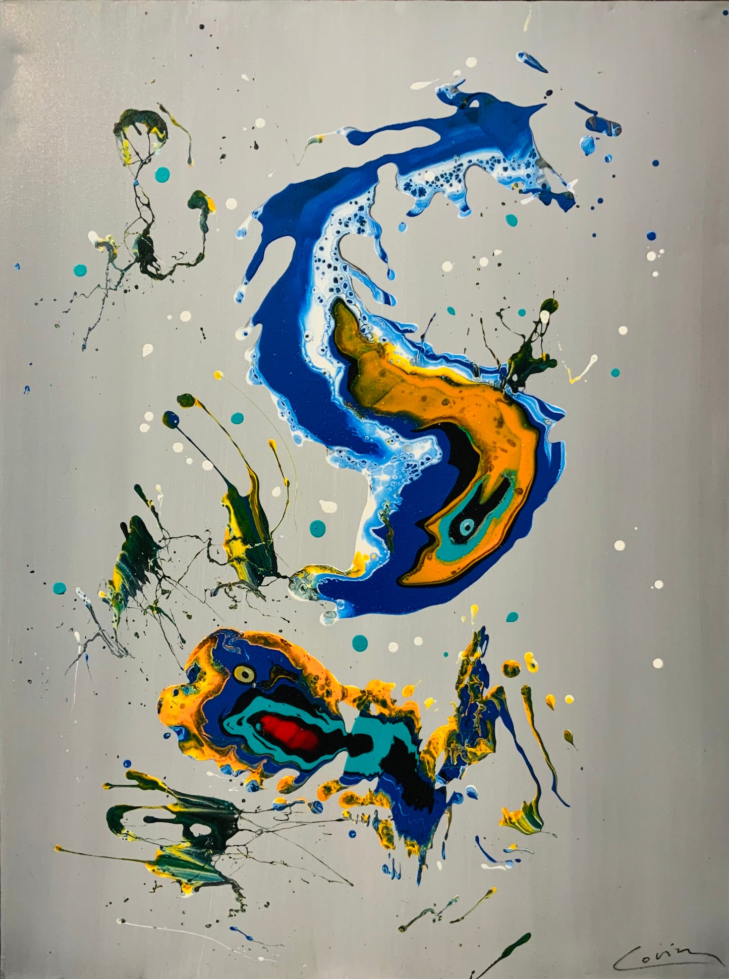 Chromatic Surge — Original Painting | One of a Kind