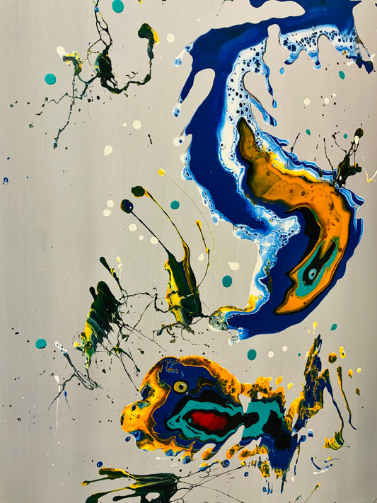 Chromatic Surge — Original Painting | One of a Kind