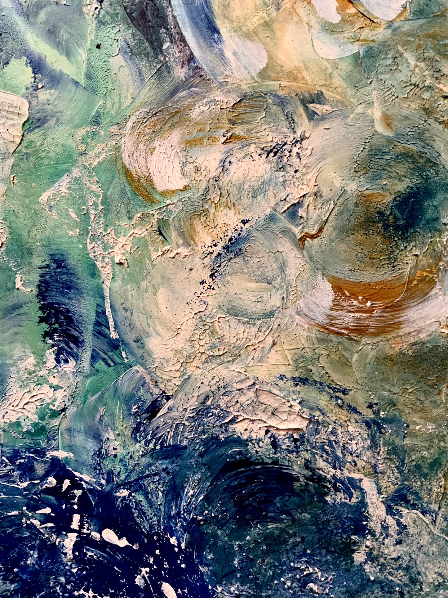 Tides of Memory -Original Painting | One-of-a-Kind