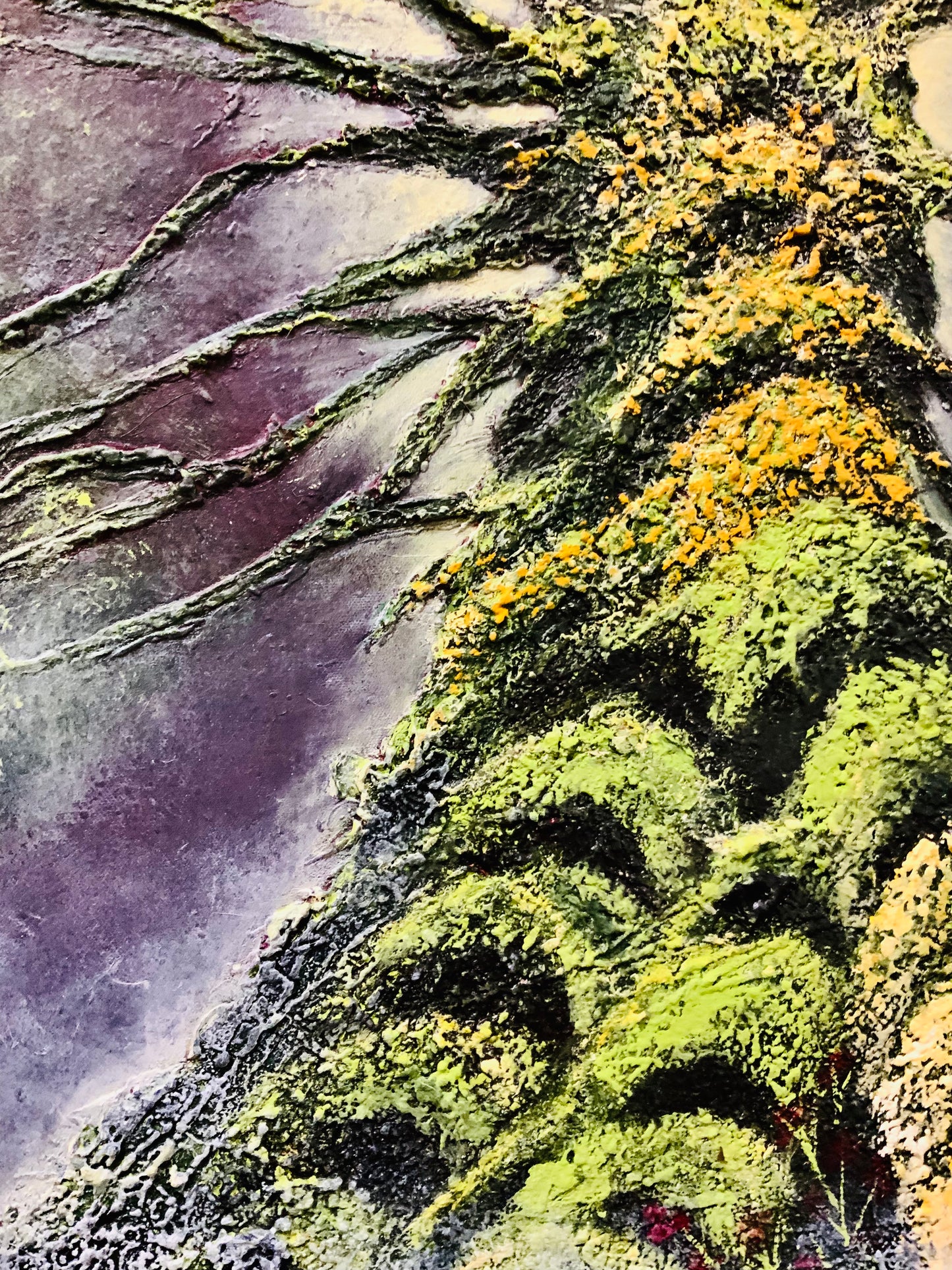 Rooted in Light - Original Mixed Media Painting