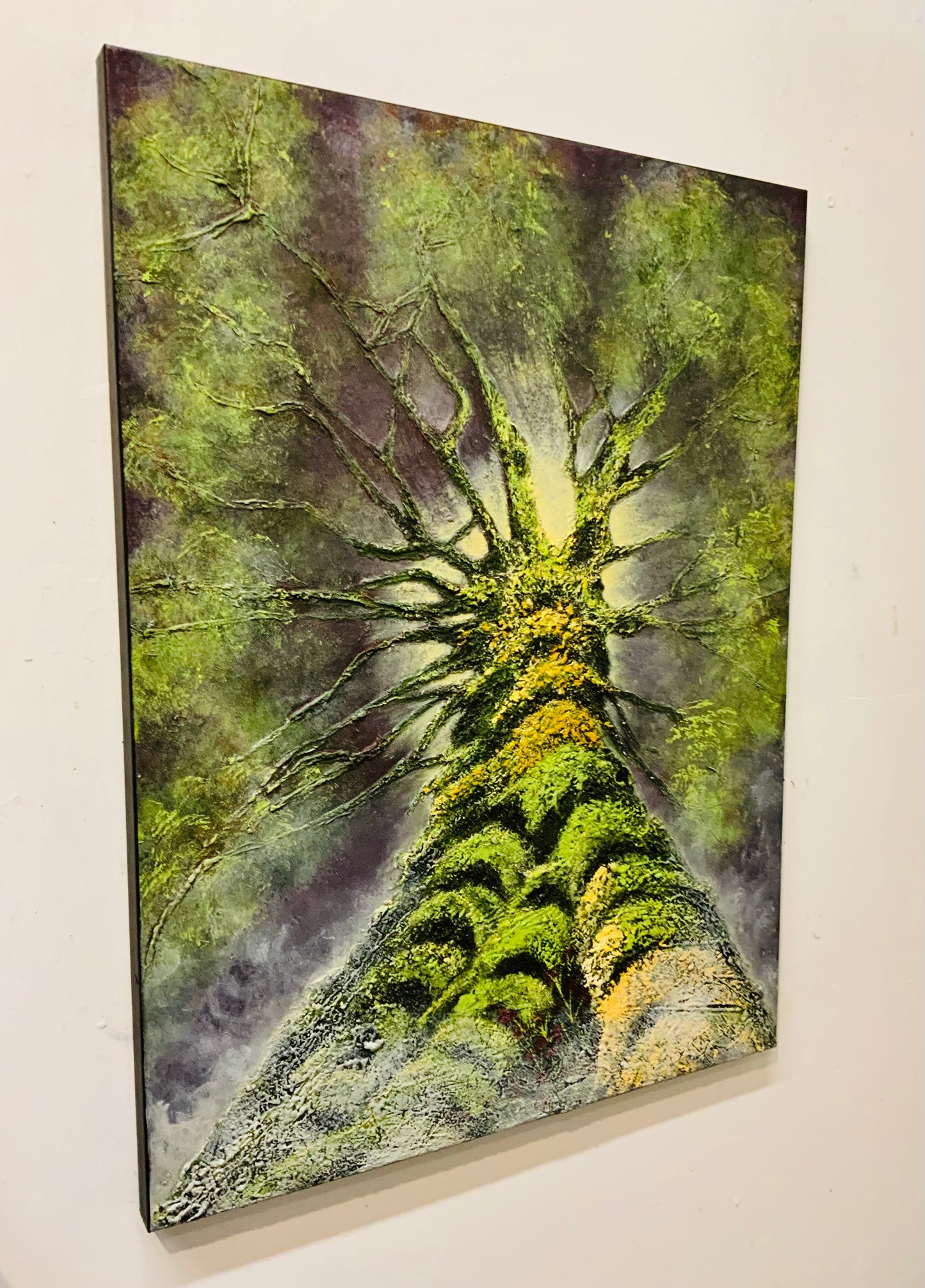 Rooted in Light - Original Mixed Media Painting