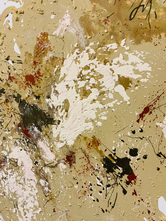 Unveiled - Original Acrylic Mixed Media Painting