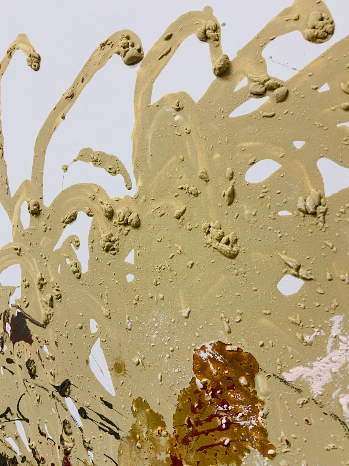 Unveiled - Original Acrylic Mixed Media Painting