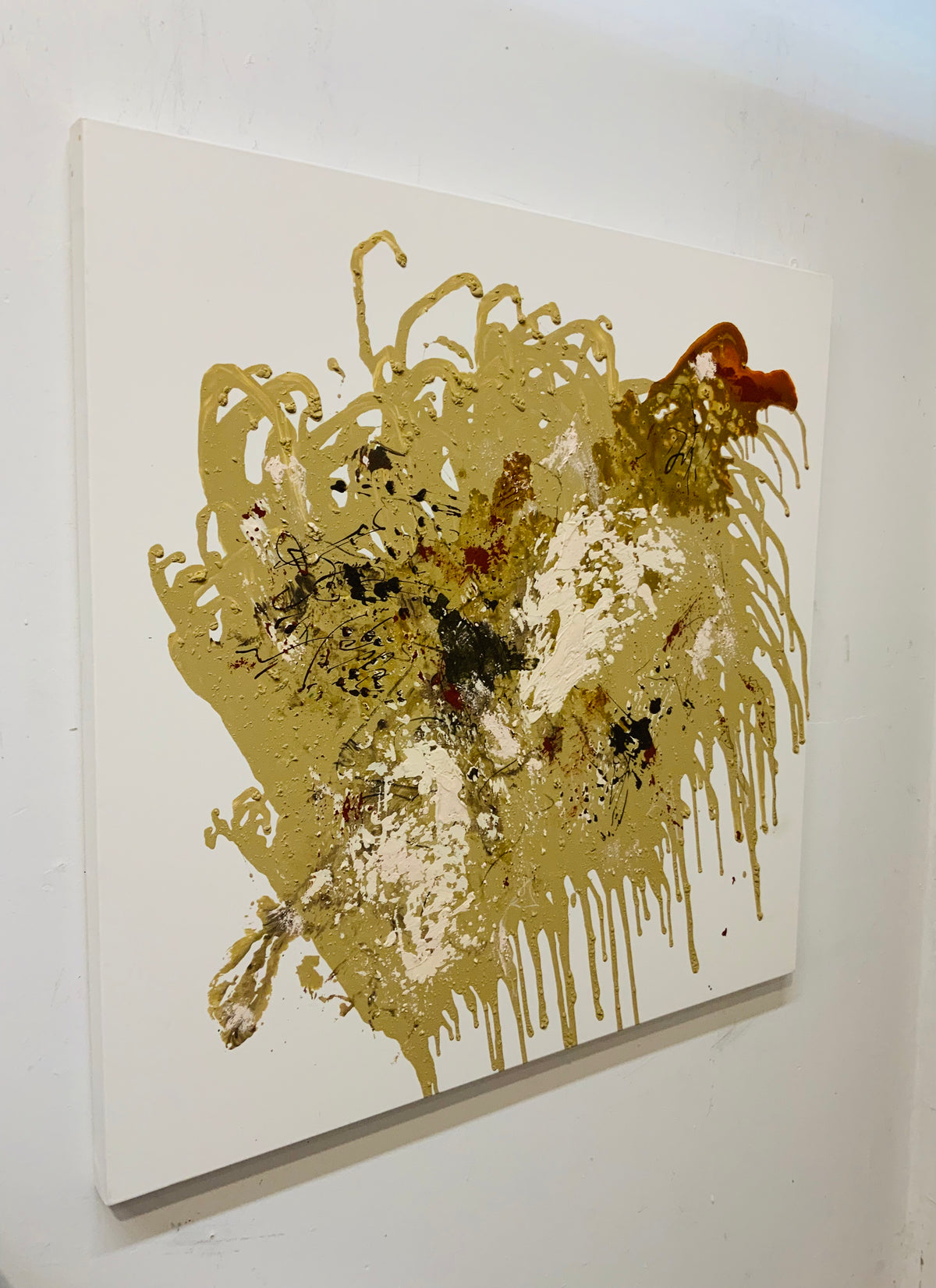 Unveiled - Original Acrylic Mixed Media Painting