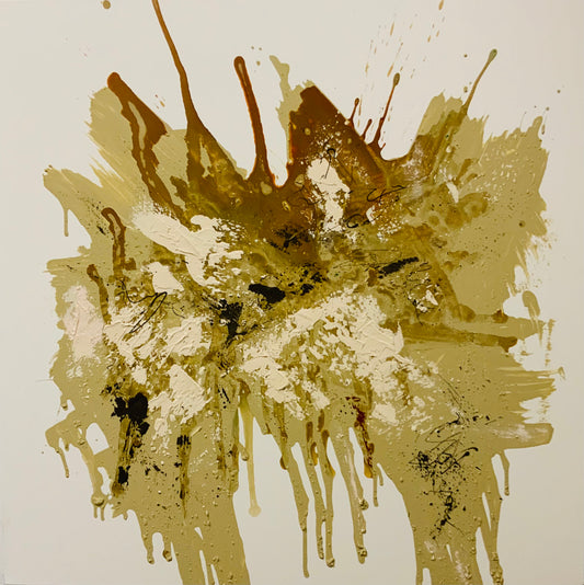 Becoming Wild - Original Acrylic Mixed Media Painting