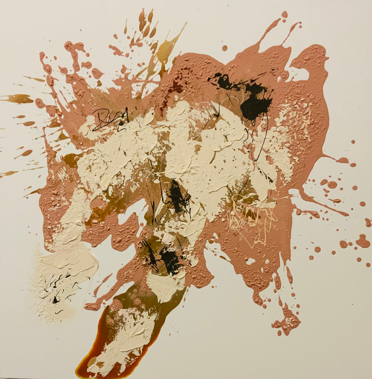 Shedding - Original Acrylic Mixed Media Painting