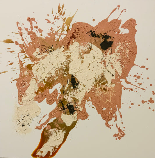 Shedding - Original Acrylic Mixed Media Painting